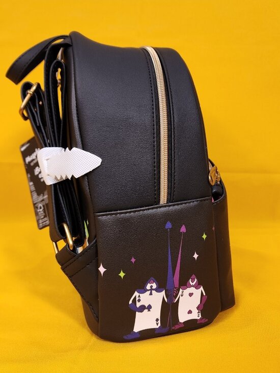 Loungefly Disney Alice In Wonderland Glow-In-The-Dark Characters Mini Backpack main image 12